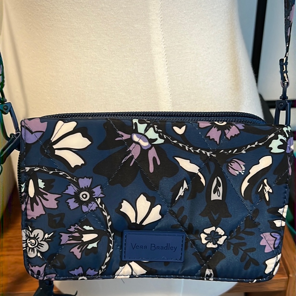Vera Bradley RFID Compact Wallet Crossbody